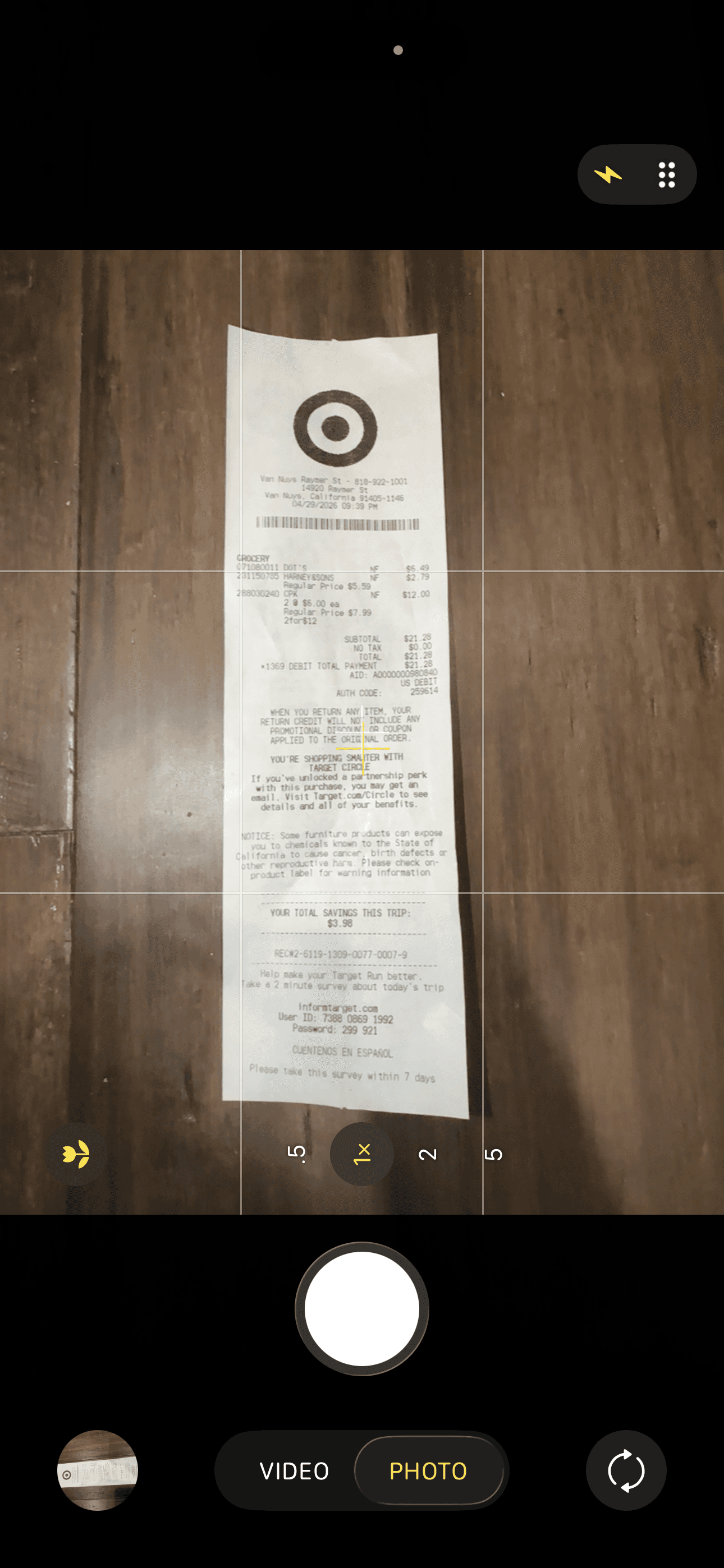 AI Receipt Scanning